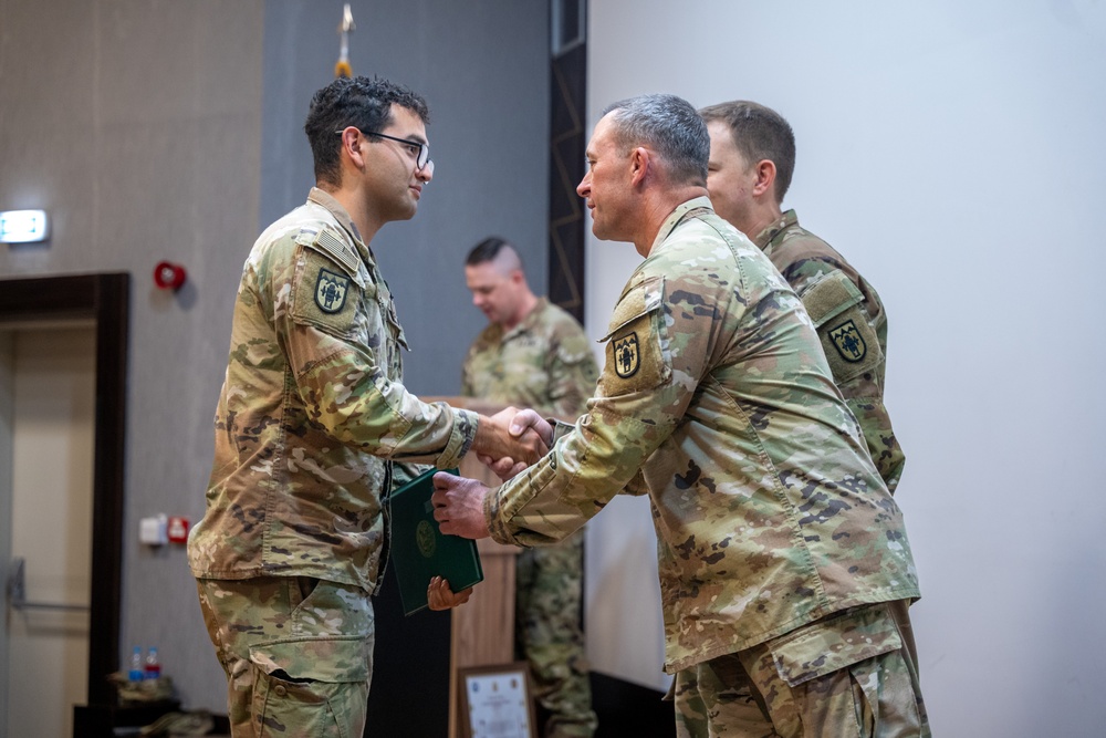 Shamrock brigade recognizes achievement and advancement