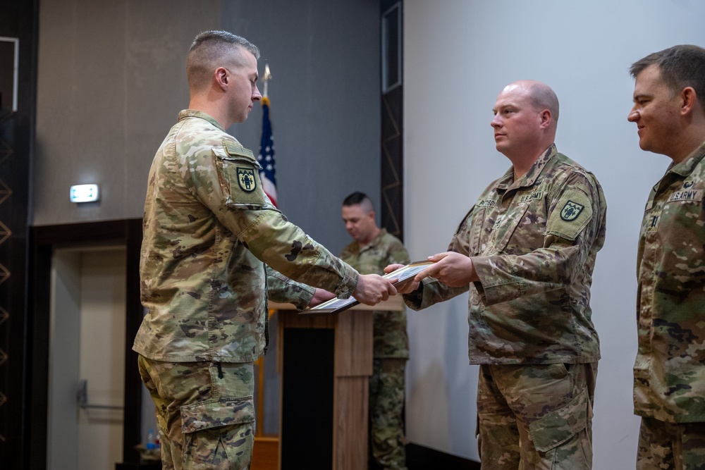 Shamrock brigade recognizes achievement and advancement