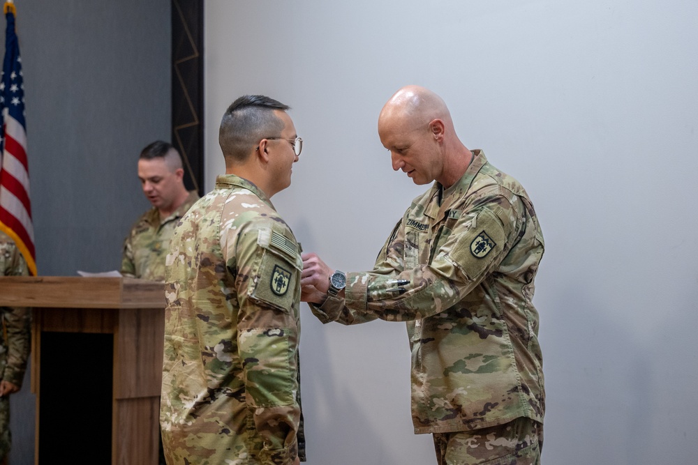 Shamrock brigade recognizes achievement and advancement