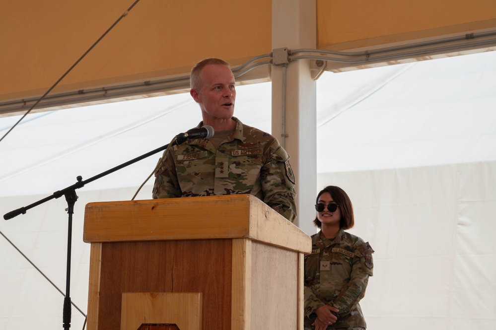 378th AEW welcomes new wing commander