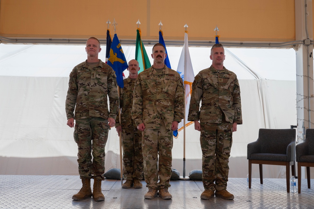 378th AEW welcomes new wing commander