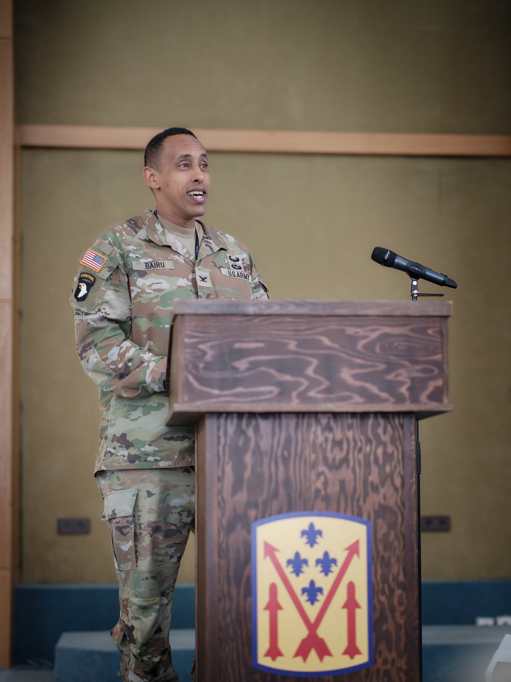 52nd ADA Brigade Hosts First Prayer Lunch at Sembach Chapel