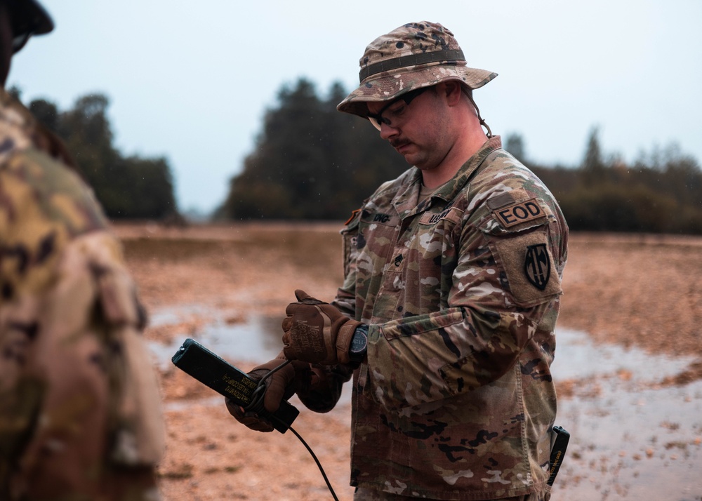 702nd Ordnance Company (EOD) Live Fire Training Exercise 