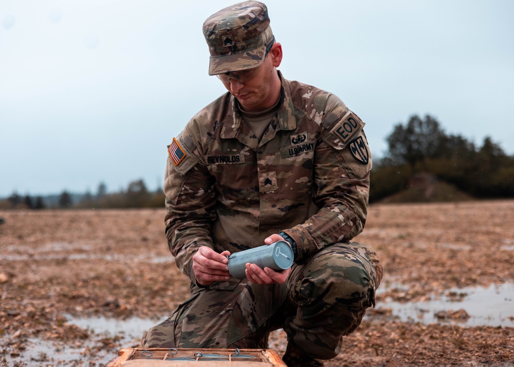 702nd Ordnance Company (EOD) Live Fire Training Exercise 