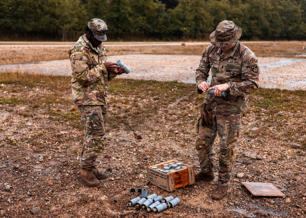 702nd Ordnance Company (EOD) Live Fire Training Exercise 