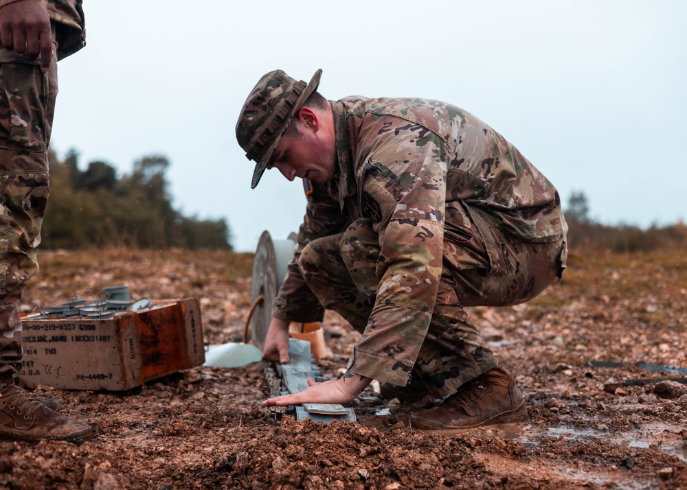 702nd Ordnance Company (EOD) Live Fire Training Exercise 