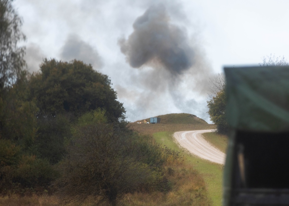 702nd Ordnance Company (EOD) Live Fire Training Exercise 