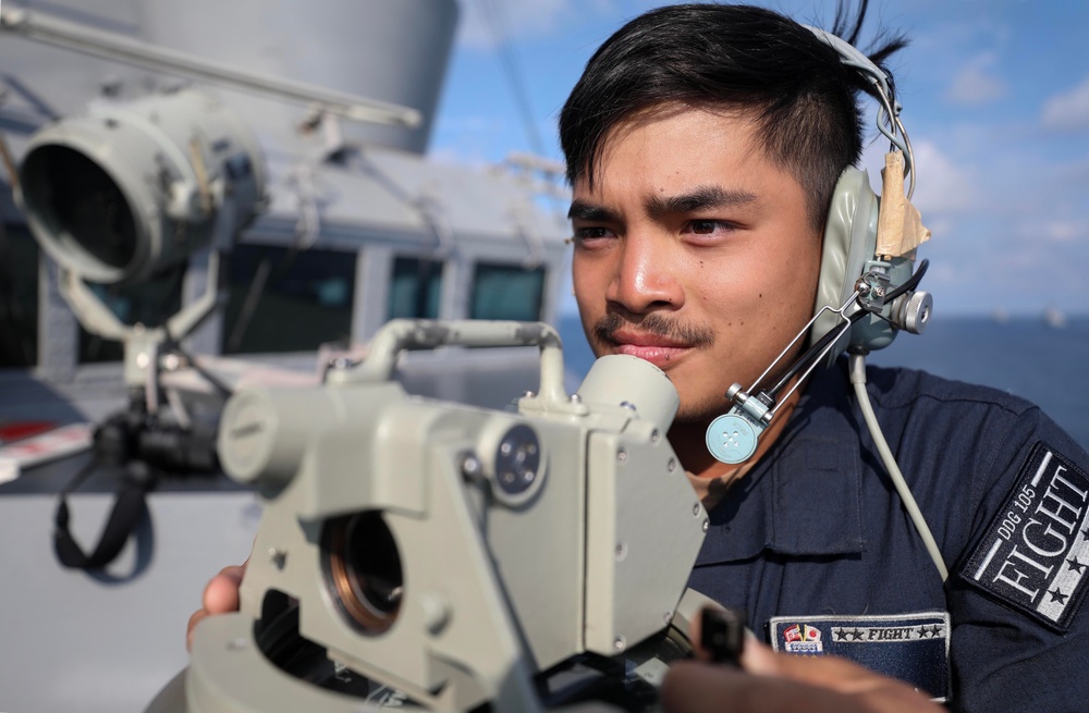 USS Dewey (DDG 105) Conducts Force Protection Drill While Operating in the Timor Sea