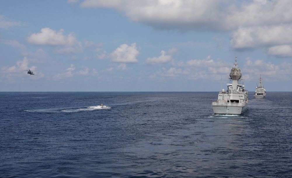 USS Dewey (DDG 105) Conducts Force Protection Drill While Operating in the Timor Sea