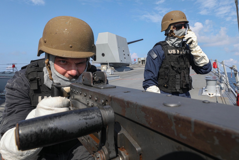 USS Dewey (DDG 105) Conducts Force Protection Drill While Operating in the Timor Sea