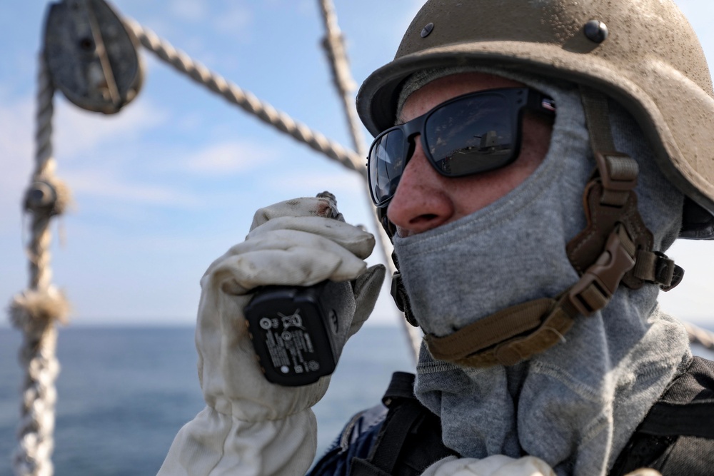 USS Dewey (DDG 105) Conducts Force Protection Drill While Operating in the Timor Sea