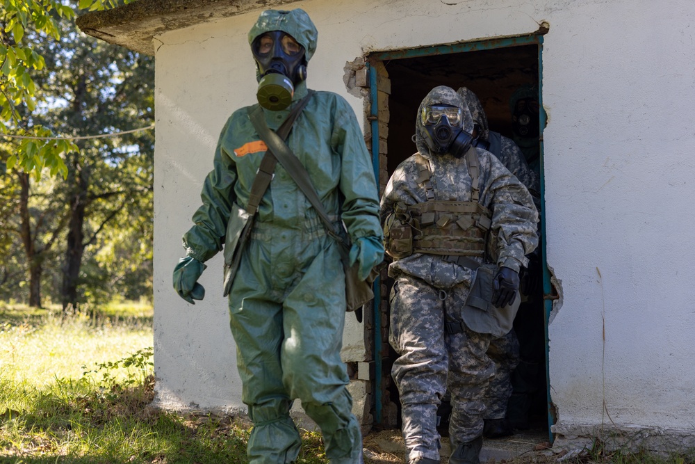 U.S. Army and Bulgarian Armed Forces CBRN Units Strengthen Readiness Through Joint Training