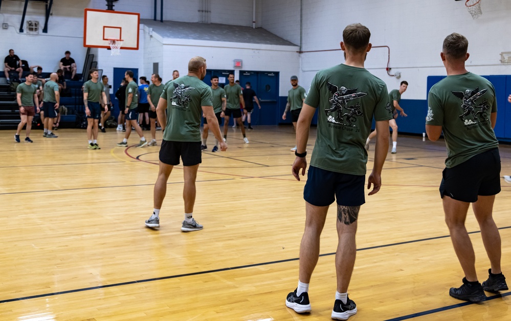 2nd ANGLICO and NATO Allies Compete in Dodgeball Showdown: Burmese Chase 24