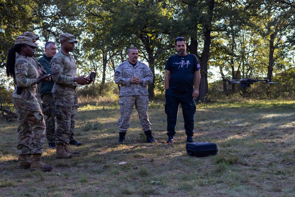 U.S. Army and Bulgarian Armed Forces CBRN Units Strengthen Readiness Through Joint Training: Drone