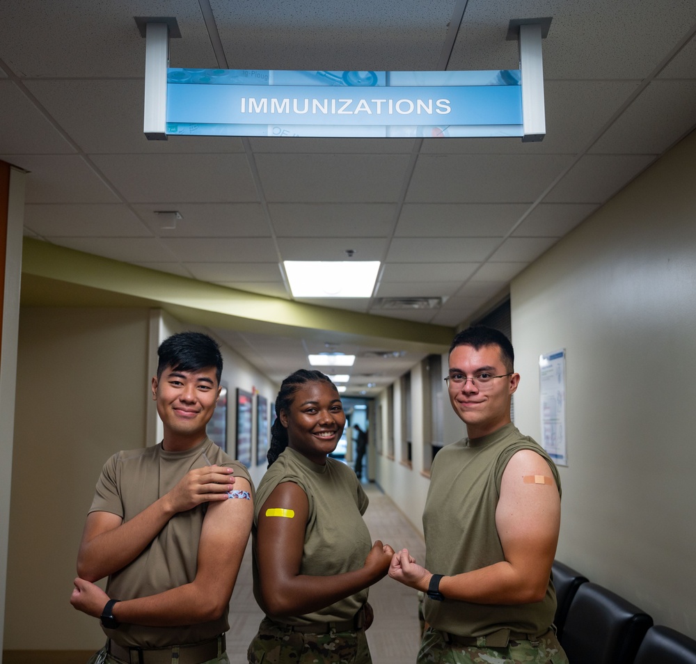Dover Airmen take a shot at flu season