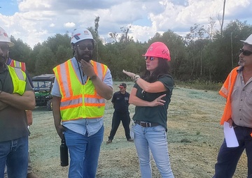 West Shore Lake Pontchartrain contract 110 Pre-Final Inspection