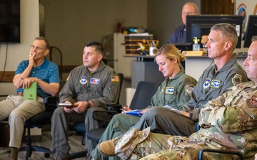 19th AF Visits Vance AFB