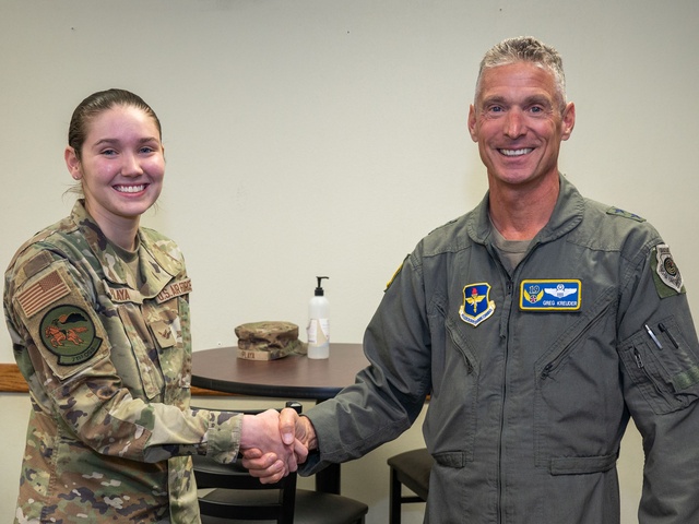 19th AF Visits Vance AFB