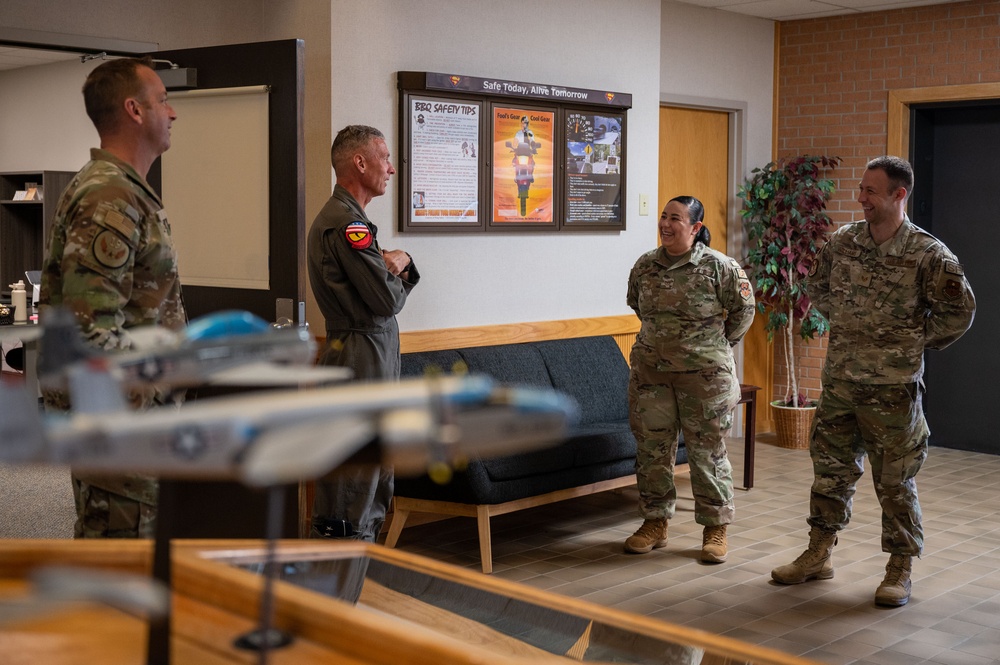 19th AF Visits Vance AFB