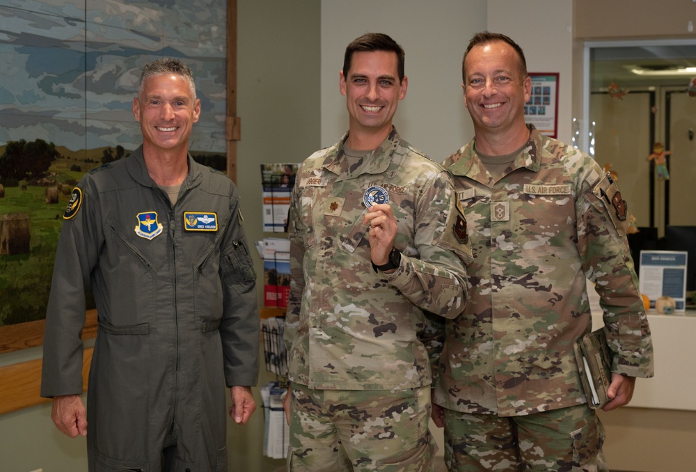 19th AF Visits Vance AFB