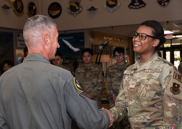 19th AF Visits Vance AFB