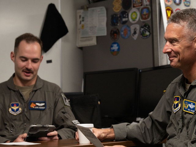 19th AF Visits Vance AFB