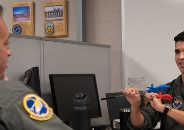 19th AF Visits Vance AFB