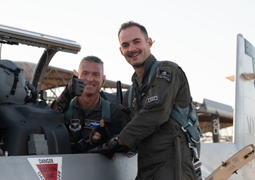 19th AF Visits Vance AFB