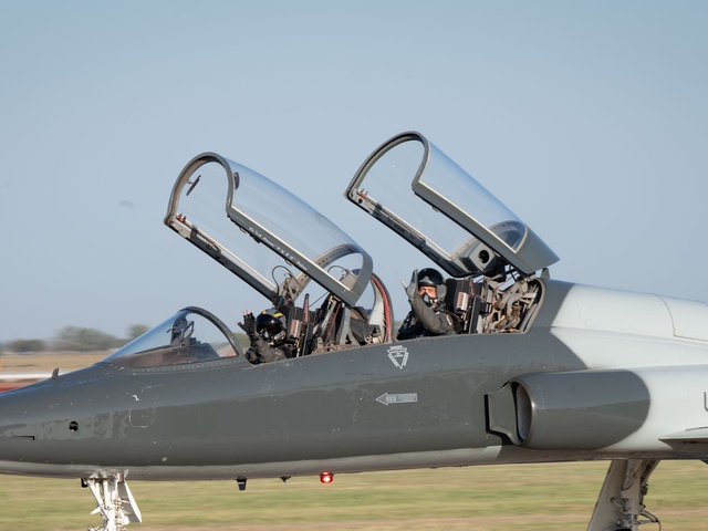 19th AF Visits Vance AFB