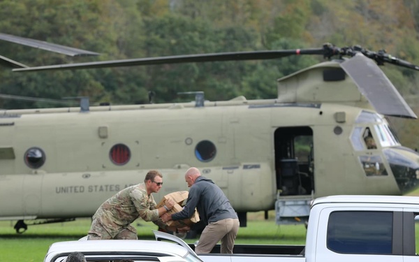 NC National Guard Responds to Tropical Storm Helene