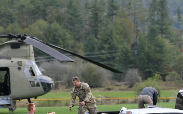 NC National Guard Responds to Tropical Storm Helene