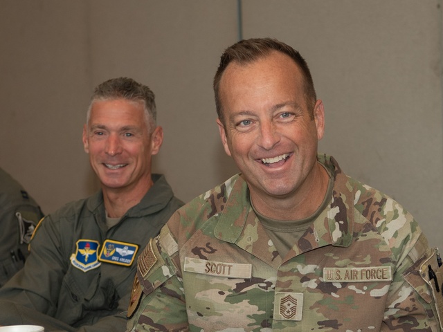 19th AF Visits Vance AFB