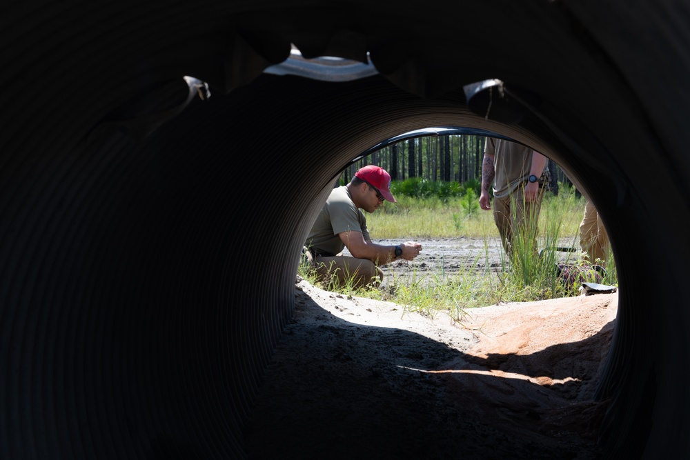 RED HORSE Practices the Art of Explosives and Safety