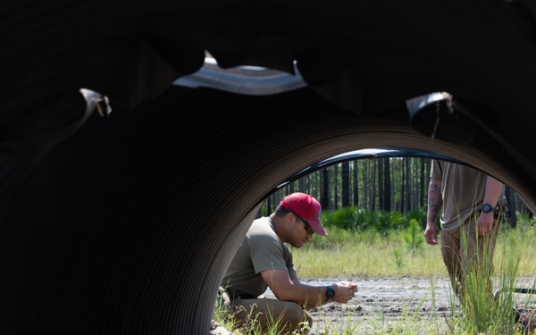 RED HORSE Practices the Art of Explosives and Safety