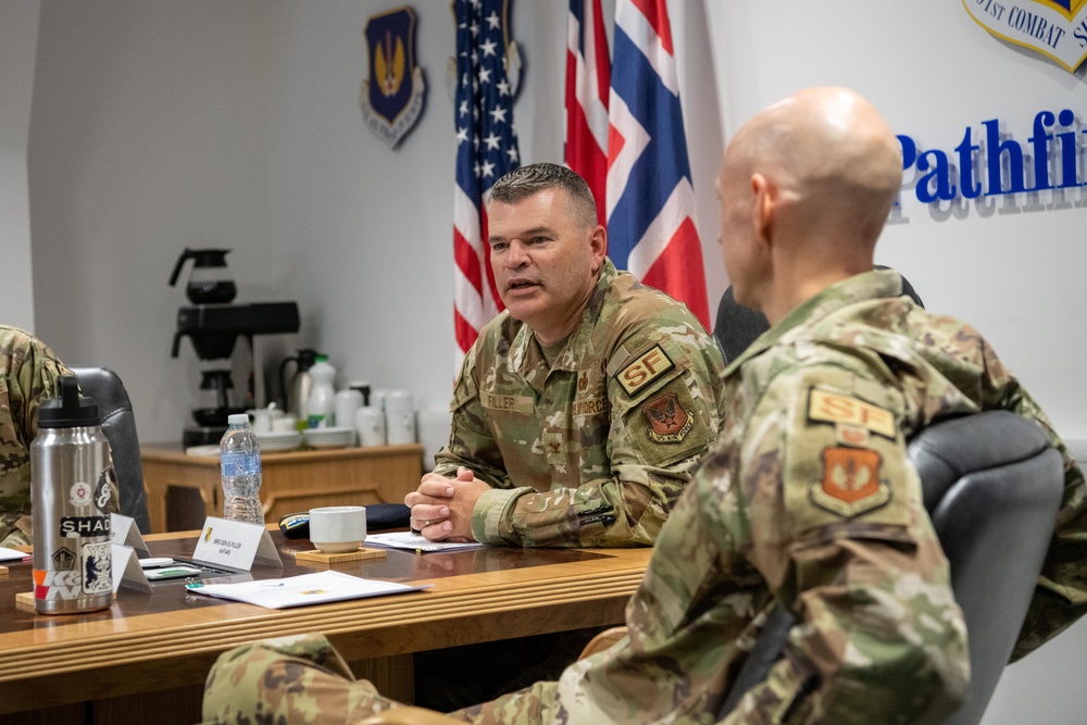 Air Force Director of Security Forces recognizes 501st CSW Defenders