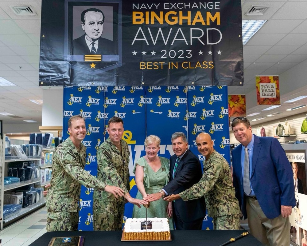 Navy Exchange Souda Bay Receives its Bingham Award