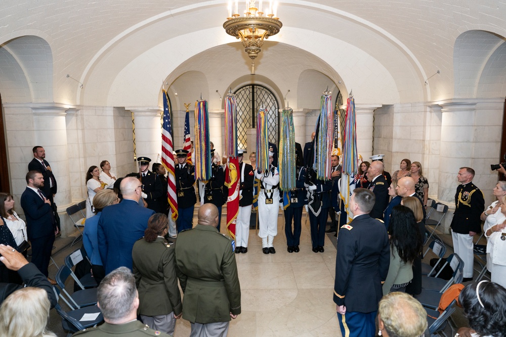 The Annual Gold Star Mother’s Day Commemoration Ceremony is Held at Arlington National Cemetery