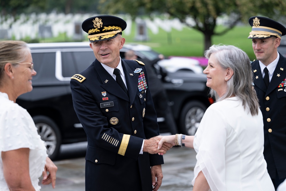 The Annual Gold Star Mother’s Day Commemoration Ceremony is Held at Arlington National Cemetery