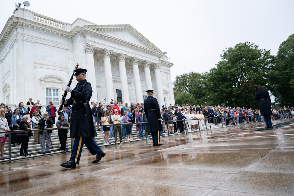 The Annual Gold Star Mother’s Day Commemoration Ceremony is Held at Arlington National Cemetery