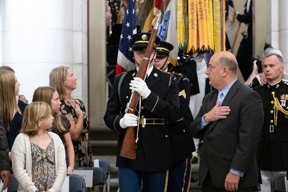 The Annual Gold Star Mother’s Day Commemoration Ceremony is Held at Arlington National Cemetery