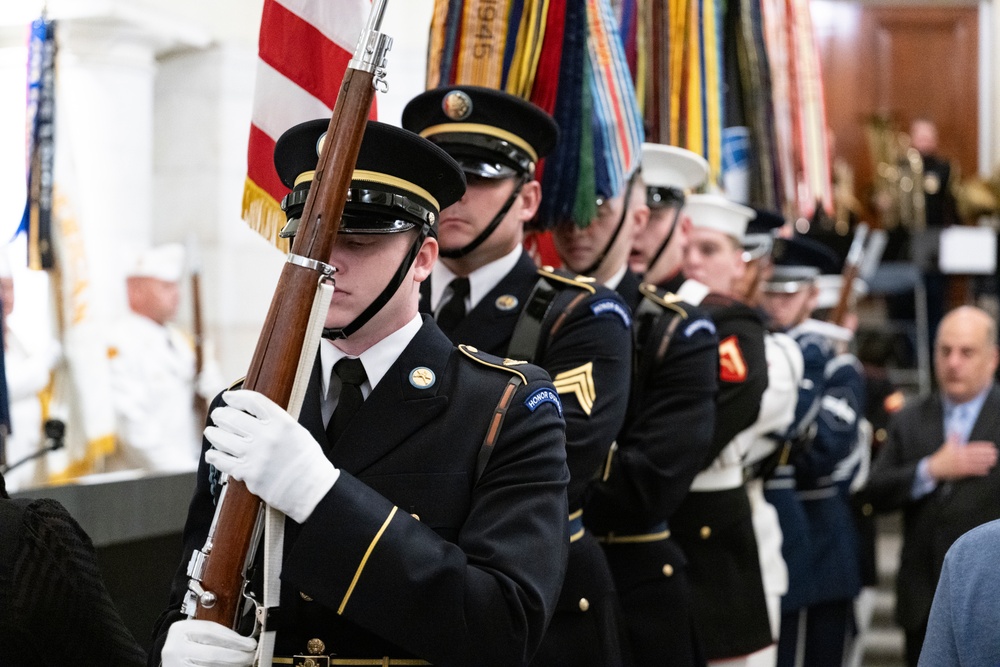 The Annual Gold Star Mother’s Day Commemoration Ceremony is Held at Arlington National Cemetery