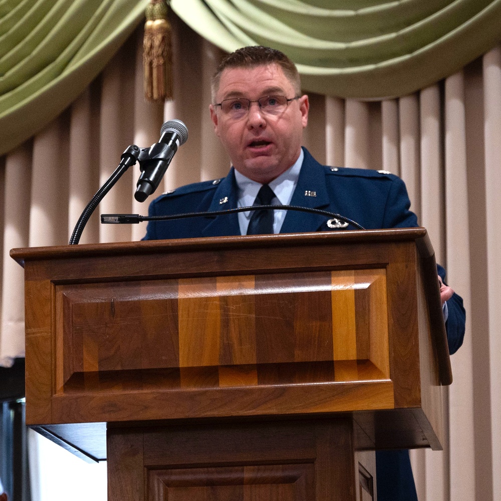 Chief Master Sgt. John Dixon Promotion Ceremony