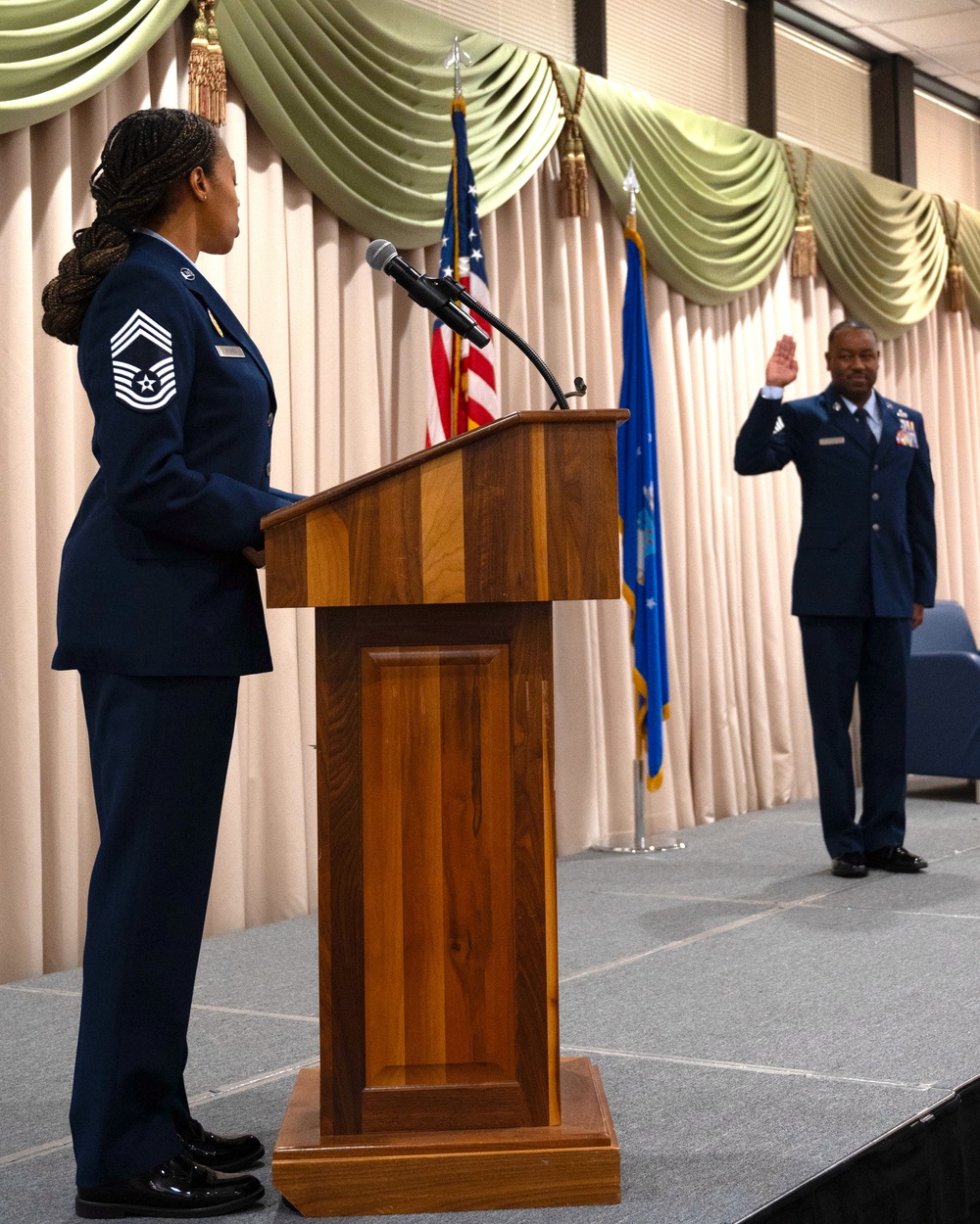 Chief Master Sgt. John Dixon Promotion Ceremony