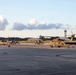 U.S. Army UH-60 Black Hawks are staged for deployment at Fort Liberty