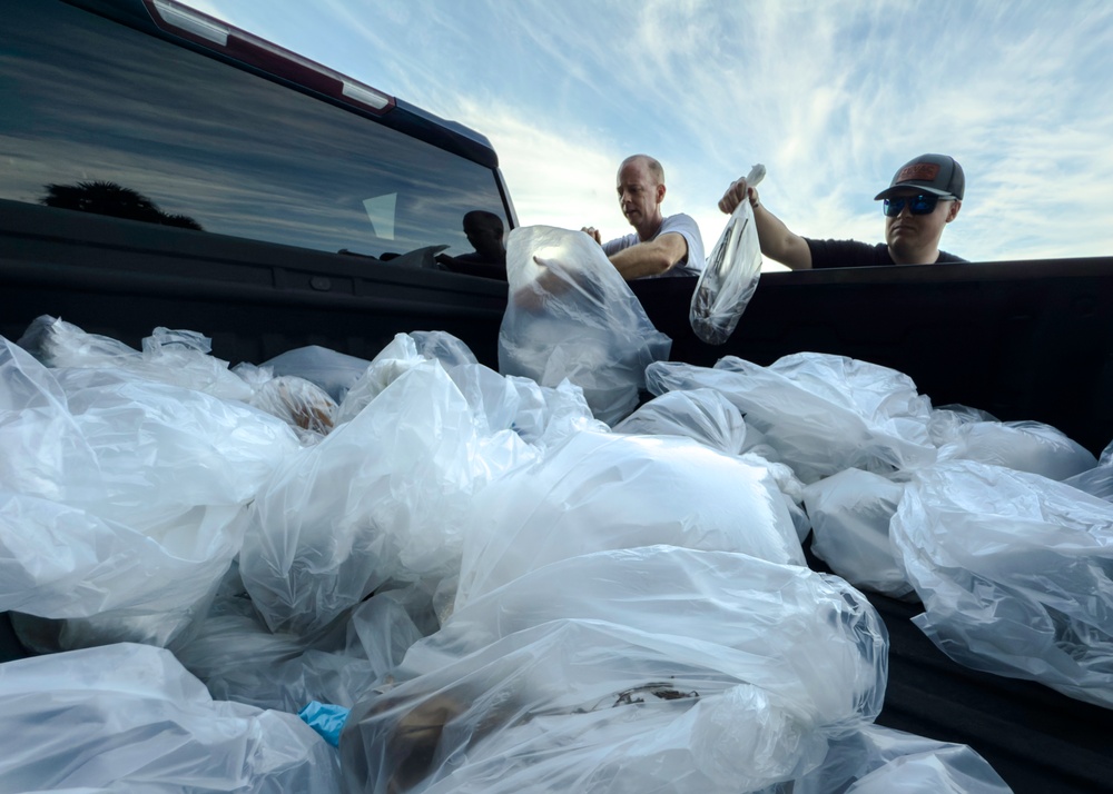 Service members clean MacDill’s flight line, prepare for inbound aircraft