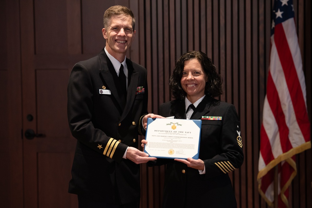 Senior Chief Jennifer Krupa Retires after 20 Years