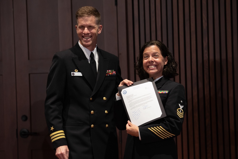 Senior Chief Jennifer Krupa Retires after 20 Years