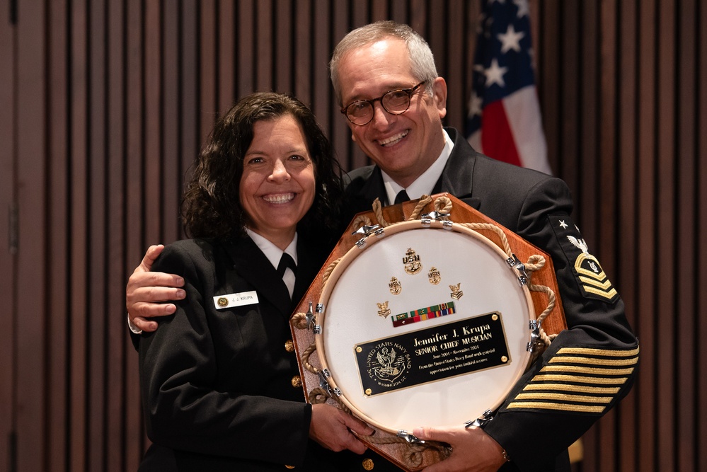Senior Chief Jennifer Krupa Retires after 20 Years
