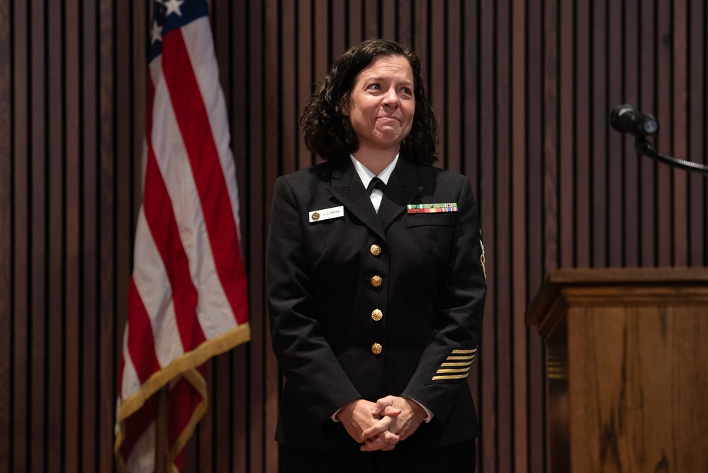 Senior Chief Jennifer Krupa Retires after 20 Years