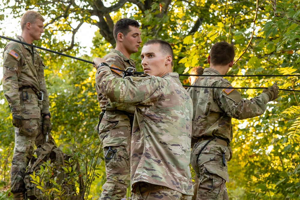 VMI Army ROTC becomes first program to send a team for Exercise Cambrian Patrol